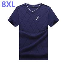 Plus size 10XL 8XL 6XL 5XL 4XL New short T shirt men brand-clothing fashion printed T-shirt male top quality cotton casual tees 2024 - buy cheap