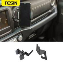 Suporte de telefone para jeep wrangler jl, jeep wrangler 2018 + suporte de celular 2024 - compre barato