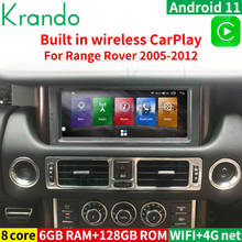 Krando 10.25''Android 11 Car Radio For Range Rover Land Rover Vogue V8 L322 2005-2012 Denso Navigation Multimedia System CARPLAY 2024 - buy cheap