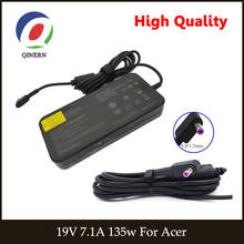 135w 19V 7.1A 5,5*1,7mm AC зарядное устройство для ноутбука Acer Aspire V17 Nitro LITEON ADP-135KB PA-1131-16 VN7-792G-59CL 2024 - купить недорого