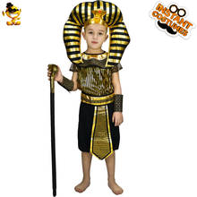 Halloween Boy Cosplay Egyptian Costume  Fancy Dress Kids Roman Egypt Costumes for Purim Children Stage Performance Suit 2024 - buy cheap