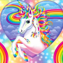 5D DIY  Diamond Painting Cartoon Unicorn Magic Full Square /Round Drill  Rhinestones Cross Stitch Home Decor Kids Gift 2024 - buy cheap