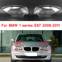 Car Headlight Cover Lens Glass Shell Masks Headlamps Transparent Lampshade Lamp For BMW 1series E87 2008-2011 2024 - buy cheap