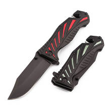 Tactical high hardness folding knife field survival multi-functional folding knife self-defense outdoor knives 2024 - buy cheap