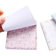 1pack/lot Elegant Fresh Floral Colorful Memo Pads Planner Sticker Sticky Notes Notepads Kawaii Stationery School Office Supply 2024 - buy cheap