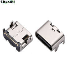 Conector USB tipo C SMT de 16 Pines, conector USB 3,1, colocación hembra tipo C, SMD DIP para diseño de PCB, bricolaje, carga de alta corriente, 10 Uds. 2024 - compra barato