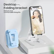 Soporte de mesa para teléfono móvil, accesorio portátil para Smartphone, ajustable, estante de escritorio plegable para IPhone y Xiaomi 2024 - compra barato