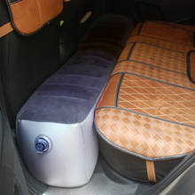 Colchão inflável para viagem com assento traseiro, colchão de ar para carro com almofada, cama de viagem para acampamento e auto-direção 2024 - compre barato