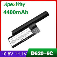 4400mAh laptop battery for Dell Latitude D620 D630 D631 D830 Precision M2300 310-9080, 312-0383, 312-0386, 312-0653, 451-10298 2024 - buy cheap