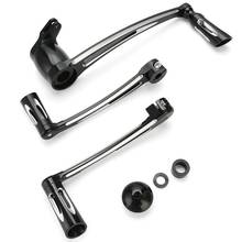 Motorcycle CNC Cut Brake Arm Kit Shift Lever W/ Shifter Pegs For Harley 2014-UP Street Glide FLHR FLTR FLTR FLHTCUTG 2024 - buy cheap