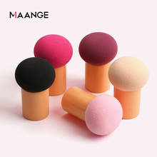Pro 1pc makeup sponge cute mushroom head cosmetic dry & wet dual purpose powder puff large after wet can choose tamp box package 2024 - buy cheap