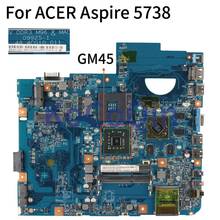 KoCoQin-placa base para portátil ACER Aspire 5738, 5738G, DDR3, JV50-MV, M96, 09925-1, 48.4cg10.011, GM45, 48.4cg10.011 2024 - compra barato