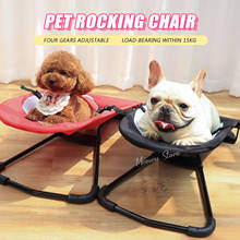 Pet Rocking Bed Dog Rocking Chair Cat Small Dog Nest Portable Folding Bed Pet Supplies Dog Accessories Beds & Sofas Hand Wash 2024 - buy cheap