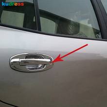 Manija de puerta lateral para coche, cubierta embellecedora de 8 piezas para Hyundai Santa Fe 2001, 2002, 2003, 2001, 2005, 2006, ABS 2024 - compra barato