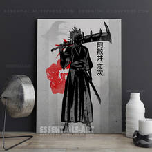 Shinigami Renji Abarai Bleach Anime Poster Canvas Wall Art Painting Decor Pictures Bedroom Living Room Home Decoration Prints 2024 - buy cheap