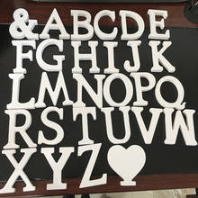 Letras del alfabeto de madera para decoración del hogar, suministros de decoración náutica, adornos, venta al por mayor, DIY 2024 - compra barato