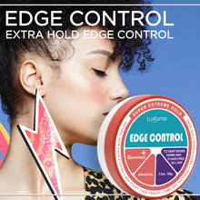 100g Hair Wax Cream Edge Control Hair Styling Cream Broken Hair Finishing Anti-Frizz Hair Fixative Gel Grapefruit flavor 2024 - buy cheap