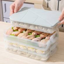 Multi-layer Safe Leak Proof Food Dumpling Rice Crisper Storage Box Fruit Egg Refrigerator Organizer Kitchen Accessories 2024 - buy cheap