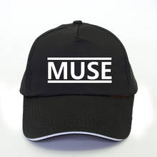 Gorra de béisbol con estampado de Muse para hombre y mujer, gorro de algodón con cierre trasero, banda de Rock, unisex, 2020 2024 - compra barato