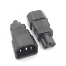 Universal Power Adapter IEC 320 C14 to C5 Adapter Converter C5 to C14 AC Power Plug Socket 3 Pin IEC320 C14 Connector 2024 - buy cheap