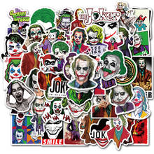 50PCS Mixed The Joker Cartoon Stickers Poster Skateboard Fridge Phone Guitar Motorcycle Luggage PVC Waterproof Joke Toy Stickers 2024 - buy cheap