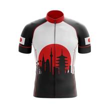 Camisa masculina de equipe japonesa de ciclismo, roupa de ciclismo personalizada para corrida de estrada, montanha, secagem rápida, 2019 2024 - compre barato