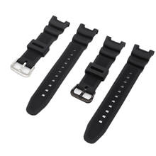 Soft Silicone Watch Band For Casio SGW-100 SGW100 12MM Fashion Watch Accessories Elastic Waterproof Replacement Bracelet Strap 2024 - buy cheap
