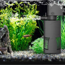3 in 1 Silent Aquarium Filter Mini Fish Tank Filter Aquarium Submersible Oxygen Internal Pump Sponge Water Purifier Filter 2024 - buy cheap