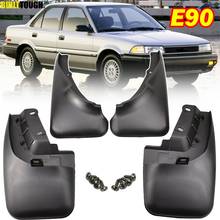 Set For Toyota Corolla E90 AE90 AE92 1988 - 1992 Sedan Saloon Coupe Mud Flaps Flap Splash Guards Mudguards 1989 1990 1991 2024 - buy cheap