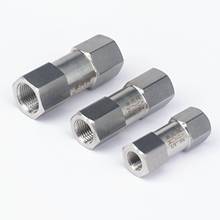 1/8" 1/4" 3/8" 1/2" 3/4" 1" BSP Female 304 Stainless Steel One Way Non-return In Line Check Valve 3-60bar 2024 - buy cheap