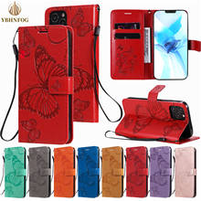 3D Butterfly Wallet Leather Phone Case For Xiaomi Redmi Note 3 4 4S 5 6 Redmi Note 7 8T 9T 10S Pro Max Holder Flip Satnd Cover 2024 - buy cheap