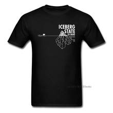 Camiseta de ICEBERG para hombre, camisa de manga corta de algodón, color blanco y negro, novedad de verano 2024 - compra barato