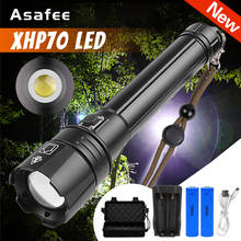 Portable XHP70 LED Flashlight Lamp usb Zoom Torch 18650 26650 USB Rechargeable xhp70 Tactical Light Outdoor Camping Hunting Lamp 2024 - buy cheap