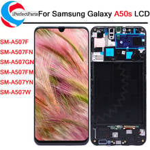 6.4'' For Samsung Galaxy A50S A507 LCD Display Touch Screen Digitizer with frame Assembly Replacement For Samsung A50s LCD 2024 - buy cheap