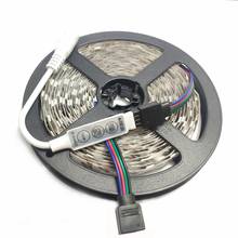 LED Strip Light RGB 5050 SMD Flexible Ribbon led light strip RGB 5M Tape Diode DC 12V+ led Controller 2024 - buy cheap