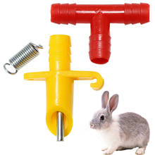 50 Sets Rabbit Drinking Automatic Nipple Water Rabbit Mouse Nipple Water Drinker Rodent Water Feeder For Poultry Farm Animal 2024 - buy cheap