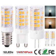 Mini lâmpada led g4 g9 e14 embutida de energia, econômico, luz led smd2835, holofote de lustre, blub, decoração de casa d30 2024 - compre barato