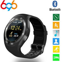 Reloj inteligente Y1 con pantalla táctil para hombre y mujer, pulsera con rastreador de actividad deportiva, compatible con SIM, TF, Bluetooth, auriculares i7 o i7s Tws 2024 - compra barato