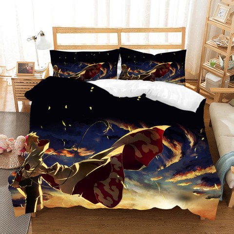 Quilt Cover Double Queen Size, Naruto Queen Size Bed Set
