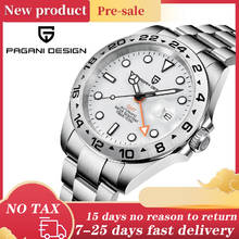 PAGANI DESIGN New Luxury Men Mechanical Wristwatch Stainless Steel GMT Watch Brand Sapphire Men WaterproofWatches Reloj Hombre 2024 - buy cheap