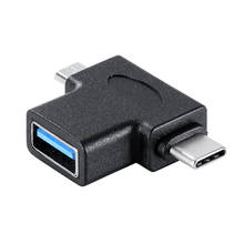 3 в 1 USB 3,0 Micro USB Type C OTG адаптер конвертер типа C 2024 - купить недорого