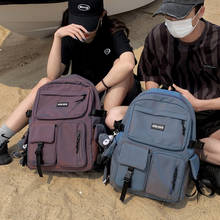 Novo laser casal mochila das mulheres dos homens à prova dwaterproof água sacos de escola para adolescentes meninas computador portátil mochilas faculdade viagem bookbags 2024 - compre barato