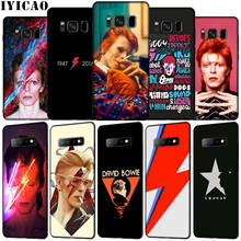 Iyicao moda david bowie silicone macio caso de telefone para samsung galaxy s20 ultra s10e s9 s8 plus s6 s7 borda s10 lite capa 2024 - compre barato