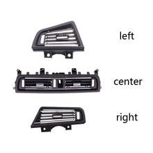 LHD Front Row Wind Left Center Right Air Conditioning Vent Grill Outlet Panel With Chrome Plate For BMW 5 Series F10 F18 2024 - buy cheap