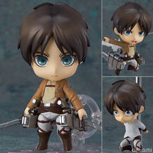New 10cm Attack on Titan Eren Jager Action Figure Toys Collection Doll Cute Anime Toy for Friend Gift with Box 2024 - buy cheap
