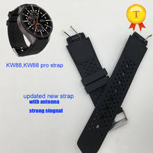 2020 kw88 pro kw88 smart watch smartwatch phone watch wristwatch clock hour watch strap watch strap belt watchband with antenna 2024 - buy cheap