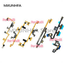 New Power On Off Switch Mute Volume Button Control Flex Cable Ribbon For iPad 2 3 4 5 6 Air 2 For Mini 1 2 3 4 Replacement Parts 2024 - buy cheap