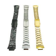 Correa de reloj de acero inoxidable para hombre y mujer, repuesto de correa de Metal para reloj inteligente Casio G-SHOCK 5600, 5610 2024 - compra barato