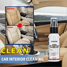 30/50ML Multifunctional Car Seat Interior Cleaner Foam Cleaner for Car Automobile Plastic Vinyl Leather Surfaces Cleaning Agent 2024 - buy cheap