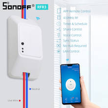 SONOFF RFR3 RF R3 WIFI Switch Light 433Mhz Remote Control Ewelink Wireless Smart Switch Work with Google Home Alexa Compatible 2024 - buy cheap